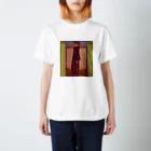 Art Baseのエゴン・シーレ / 1908 /Standing Woman / Egon Schiel スタンダードTシャツ