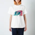 ツィトローネの紫陽花 Regular Fit T-Shirt