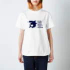 jawsdaysのDIVE DEEP blue スタンダードTシャツ