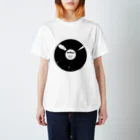 スミネコのlisten to music Regular Fit T-Shirt