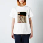 Art Baseのグスタフ・クリムト / 1910 / The Black Feather Hat / Gustav Klimt スタンダードTシャツ