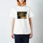 Art Baseのグスタフ・クリムト / 音楽 / 1895 / Music / Gustav Klimt Regular Fit T-Shirt