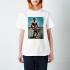iam_1ssei0406のski(スカイ) Regular Fit T-Shirt