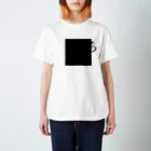 artypoのましかく(white) Regular Fit T-Shirt