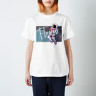 ずしきのflow er Regular Fit T-Shirt