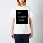 seiyafujitaのget identity capital Regular Fit T-Shirt