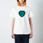 valentineのBE MINE valentine green スタンダードTシャツ