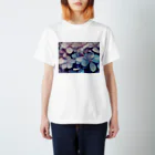 yanagiのhydrangea Regular Fit T-Shirt