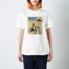 nidan-illustrationの!RIDE! (CARTOON STYLE) スタンダードTシャツ