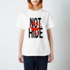 JunPEACEのNOT HIDE スタンダードTシャツ