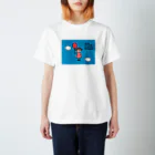 さかもとこのみのグッズやさんのスーパーガール 文字あり Regular Fit T-Shirt