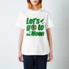 【仮想通貨】ADKグッズ専門店 のLet's go to the Moon(ADK) スタンダードTシャツ