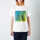 シャケの涼しいvapor スタンダードTシャツ