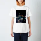 タンスにゴンゴンの夜の遊園地 スタンダードTシャツ