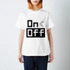 mikiyaのOn Offスイッチ スタンダードTシャツ