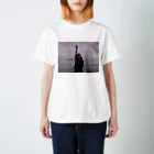 MOMO@ 平日モデル募集の覆面少女 スタンダードTシャツ