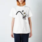 ジージョのデカ文字わんこ「べ」 Regular Fit T-Shirt