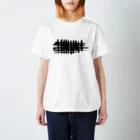 Rei Japanese Calligraphy Designのブラッシュラインシリーズ１ Regular Fit T-Shirt