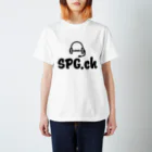 SPG.chの[公式]SPG.ch 黒文字 Regular Fit T-Shirt