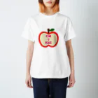 PINK♡PEACEの半分りんご🍎 Regular Fit T-Shirt