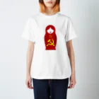 石炭袋の「鎌と槌と五芒星」のマトリョーシカ スタンダードTシャツ
