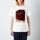 lunamoonaoのしましま猫ちゃん。 Regular Fit T-Shirt