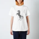 Panic Junkieのgeometric horse Regular Fit T-Shirt