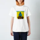 フジヤマ・イラストレーションのシロメシ インベーダー スタンダードTシャツ