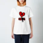 JuggernautCheerのHeartCheerBow Regular Fit T-Shirt