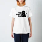 モルTのTHE NORTH CAT 黒 2019真冬モデル スタンダードTシャツ