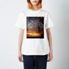 ANGOのサンライズ、サンセット、朝焼け、夕焼け Regular Fit T-Shirt