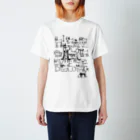 WANS.tokyoのワンコいっぱい Regular Fit T-Shirt