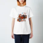 IZANAMI by Akane Yabushitaのファンテイル🦅 Regular Fit T-Shirt