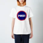 おっぺけガールショップのPEKE! トリコロール Regular Fit T-Shirt