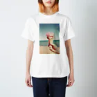 MEA1013のGive me an icecream ! Regular Fit T-Shirt