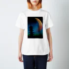 HOLLYWOOD-HIROの五重塔＆UFO Regular Fit T-Shirt