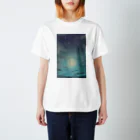 blueHawaiiのcold moon スタンダードTシャツ