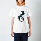  Dark blancoのDark blanco "Lizard" Regular Fit T-Shirt