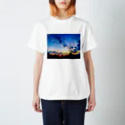 H.photo.shopの夕焼け スタンダードTシャツ