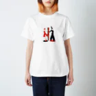 katsuroom カツルームのダンス:dance シルエット Regular Fit T-Shirt