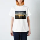 Rino@島の人のSunset Regular Fit T-Shirt