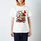 milkchaiのきのこうさぎ Regular Fit T-Shirt