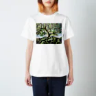 13's SHOPの油彩画『木漏れ日』 スタンダードTシャツ