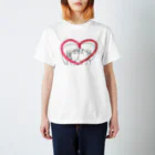 Lily bird（リリーバード）のKissing with heart♥ Regular Fit T-Shirt