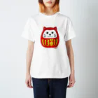 わたべ　めぐみのねこ達磨 スタンダードTシャツ