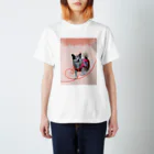 R&Mのちわぱぴちゃん０１ スタンダードTシャツ