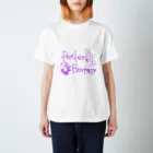 WORLDWIDEのピーラーファンタジー鮮むらさき Regular Fit T-Shirt