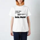 AURA_HYSTERICAのHello, World! スタンダードTシャツ