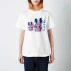 hutte1123のうさぎの親子／チャリティT Regular Fit T-Shirt