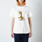 TシャツショップまんじろふのヘベレケのキリンTeeシャツ Regular Fit T-Shirt